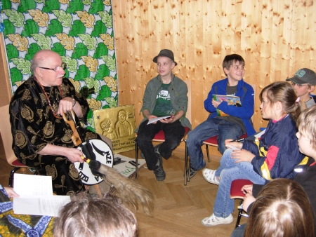 Kinder beim Afrika-Workshop HIFA