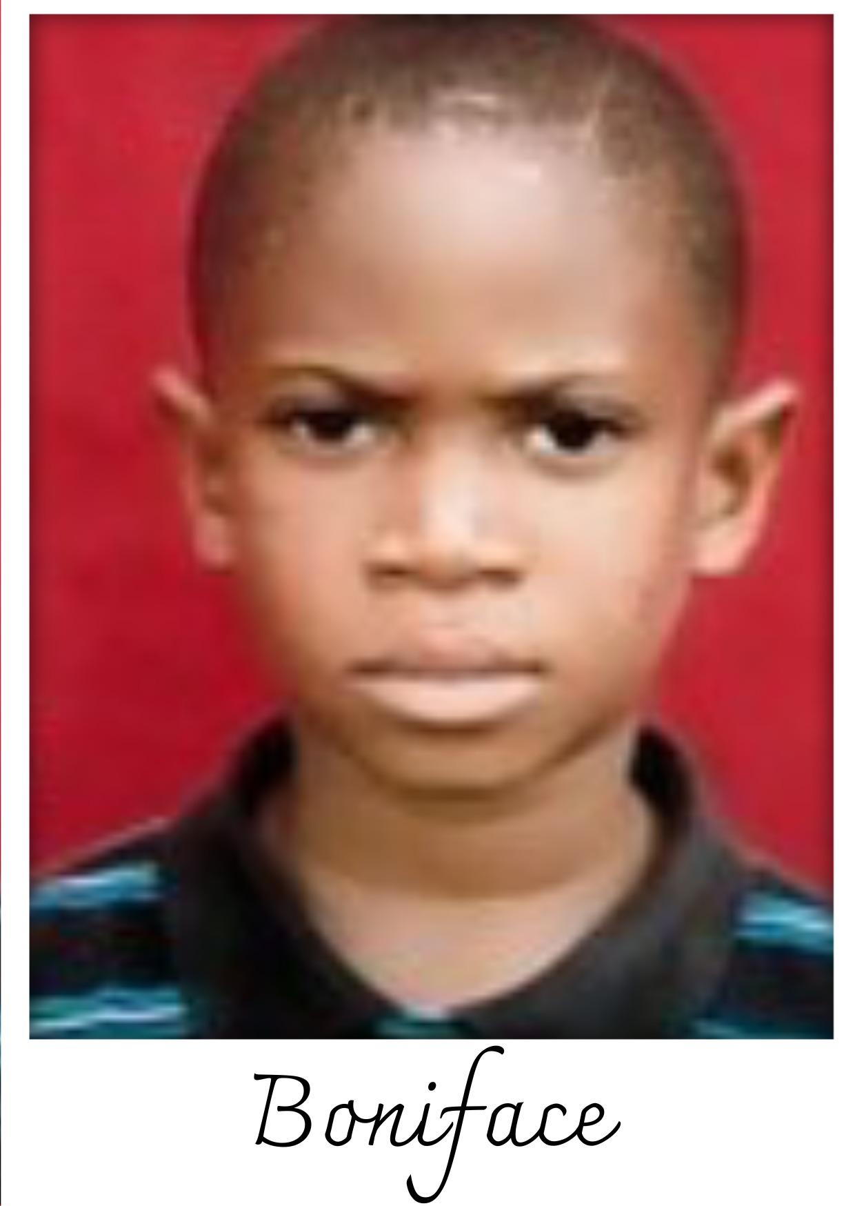 Boniface Edet – Patenkind Nigeria