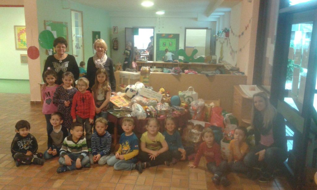 Kindergarten Paudorf sammelte für Calabar!