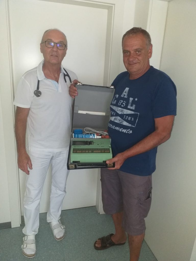 Dr. Günther Hans BARTL spendete medizinische Geräte!