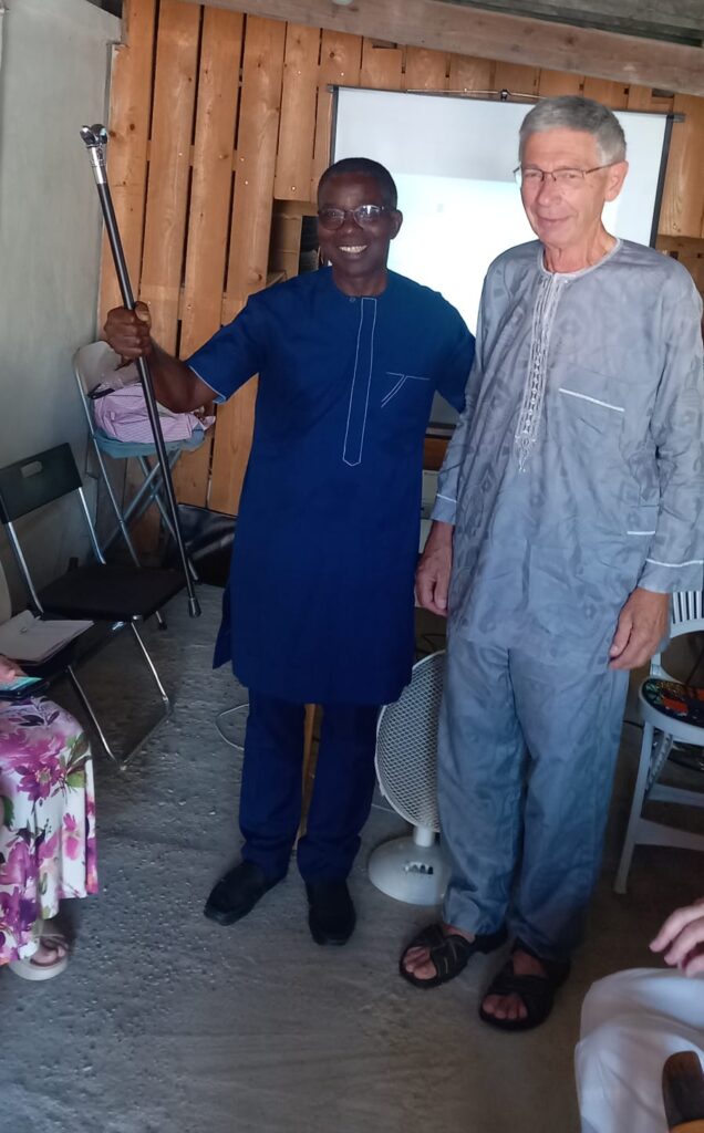 Wir haben einen neuen Präsidenten! – Projekt: Dipl. Ing. Uwe Kraus, Einblicke, Festus Imarhiagbe, Wir berichten | HIFA Hilfsorganisation