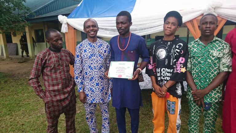 Zeugnisverteilung im St. Patrick’s College (SPC) in Calabar/ Cross River State