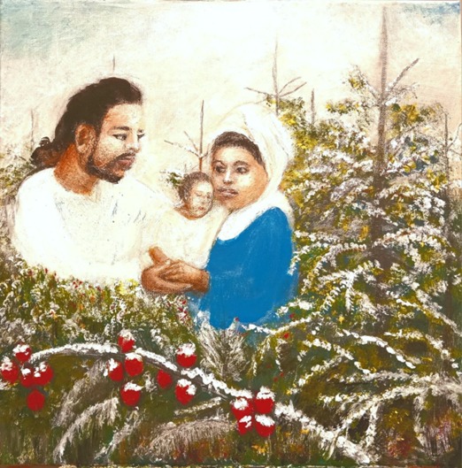 Eine Krippe fürs ganze Jahr